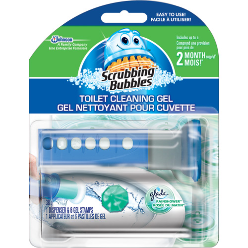 Gel nettoyant pour cuvettes Scrubbing Bubbles, 38 g, Tampon Sécurité Médic
