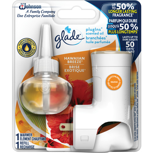 Glade&reg; PlugIns&reg; Scented Oil Starter Kit Sécurité Médic