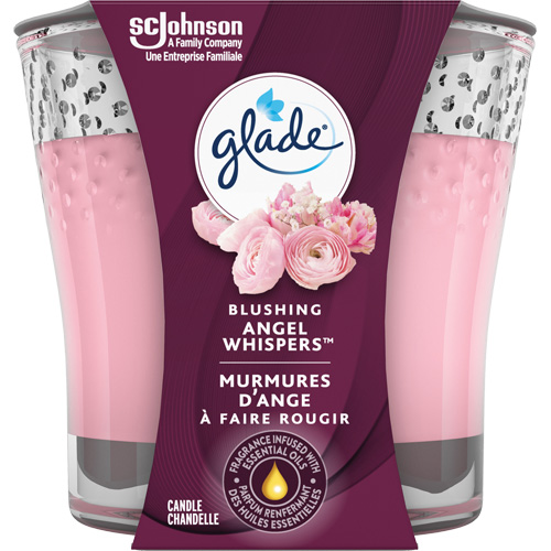 Chandelle en pot Glade, Murmures d'ange Sécurité Médic