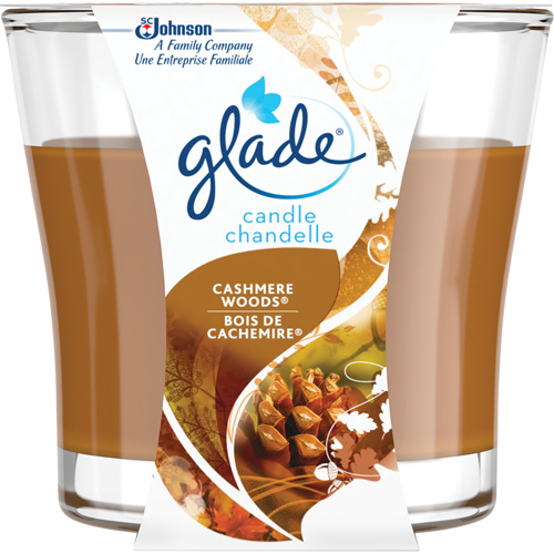 Glade&reg; Jar Candle, Cashmere Woods&reg; Sécurité Médic