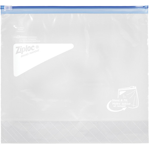 Ziploc&reg; Slider Freezer Bags Sécurité Médic