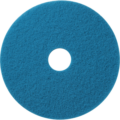 Floor Pads, 12", Cleaning/Scrubbing, Blue Sécurité Médic