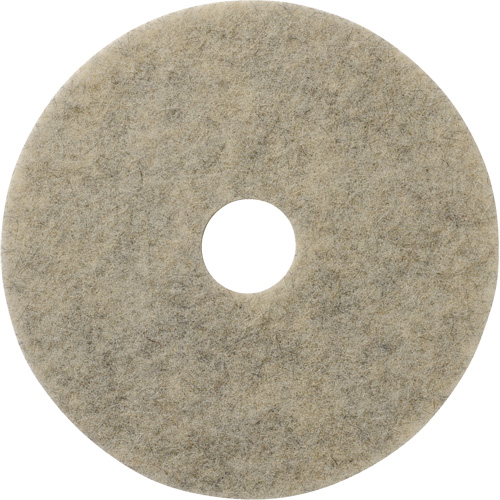 Porko Plus Floor Pads, 19", Buffing/Burnishing, Beige Sécurité Médic
