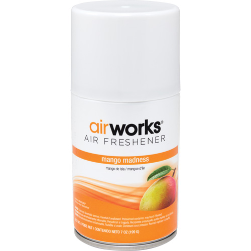 AirWorks&reg; Metered Air Fresheners, Mango Madness, Aerosol Can Sécurité Médic