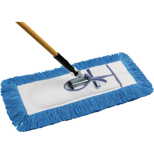 Static-H Dust Mop with Handle, Tie-On Style, Nylon, 24" L x 5" W Sécurité Médic