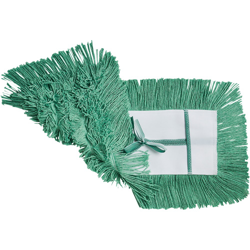 Vadrouille &agrave; &eacute;pousseter M-Tech, Style &agrave; attacher, Microfibre, 36" lo x 5" la Sécurité Médic