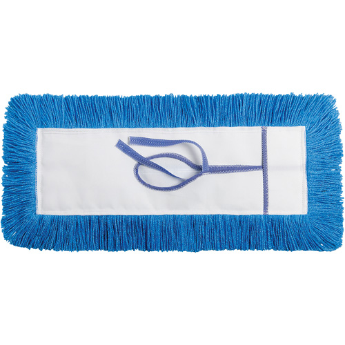 Static-H Dust Mop, Tie-On Style, Nylon, 18" L x 5" W Sécurité Médic