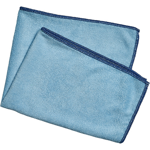 Chiffon &agrave; &eacute;pousseter SilverCloth, Microfibre, Bleu Sécurité Médic
