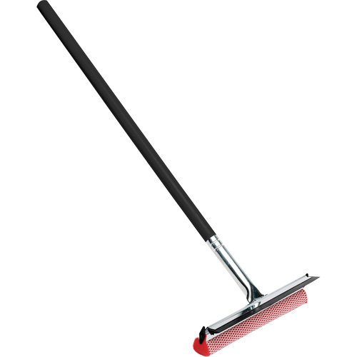 Car Squeegee, 10", Rubber, Stainless Steel Frame Sécurité Médic