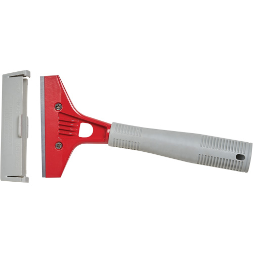 Small Scraper, Steel Blade, 4" Wide, Plastic Handle Sécurité Médic