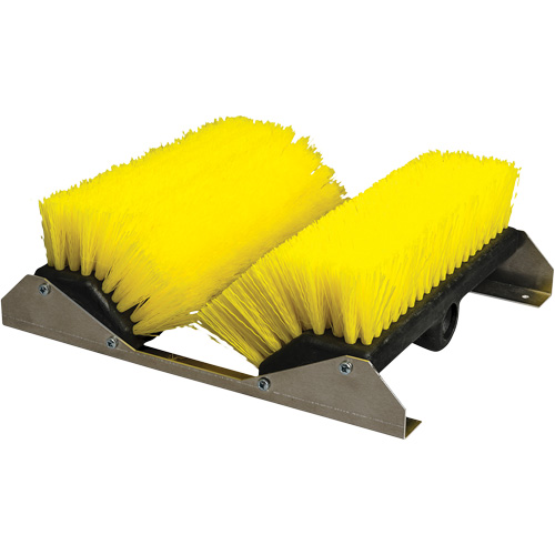 Brosse &agrave; bottes de deux niveaux, Longueur de 12" Sécurité Médic
