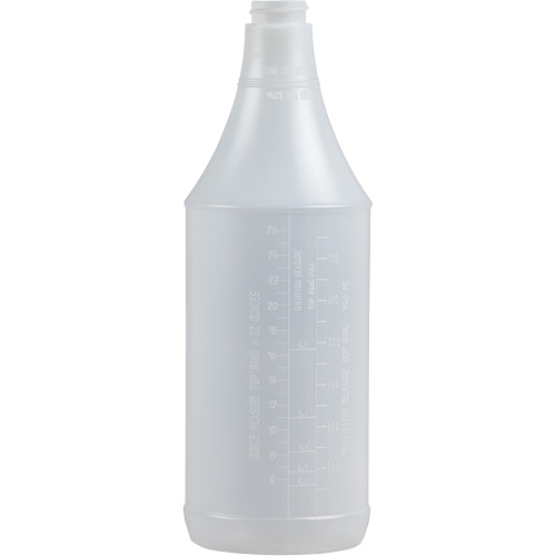 Round Spray Bottle, 32 oz. Sécurité Médic