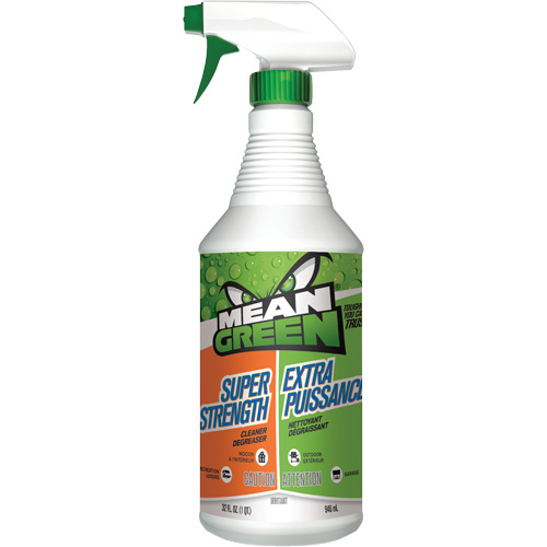 Nettoyant polyvalent extra puissant Mean Green, 946 ml, Bouteille &agrave; g&acirc;chette Sécurité Médic