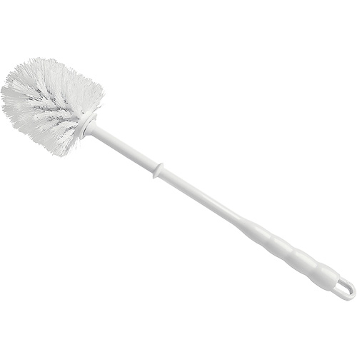 Bowl Brush, 15-1/2" L, Polypropylene Bristles, Red/White Sécurité Médic