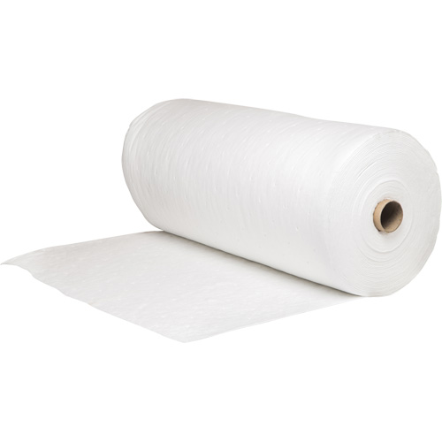 Petroleum Sorbent Pad, Heavyweight, 131.234' L x 38" W, 78.6 gal. Absorbancy Sécurité Médic
