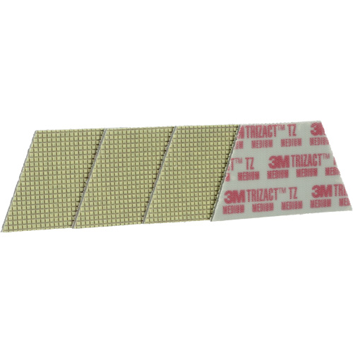 Trizact Diamond TZ Abrasive Pad, Grinding/Polish, Red Sécurité Médic