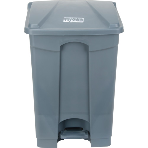 Poubelle &agrave; p&eacute;dale, Plastique, Capacit&eacute; 12 gal. US Sécurité Médic