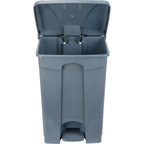 Poubelle &agrave; p&eacute;dale, Plastique, Capacit&eacute; 12 gal. US Sécurité Médic