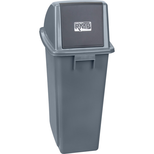 Garbage Can, Plastic, 15 US gal. Sécurité Médic
