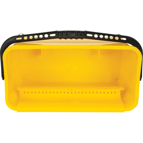 Seau pour laveur de vitres, Jaune Sécurité Médic