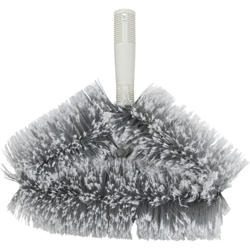 Ringed Fan Dust Brush, Polypropylene Sécurité Médic