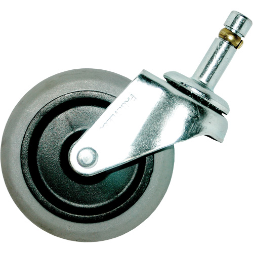 Replacement Stem Swivel Caster for Receptacle Dolly Sécurité Médic