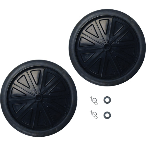 Replacement Wheel Kit for Receptacle Dolly Sécurité Médic