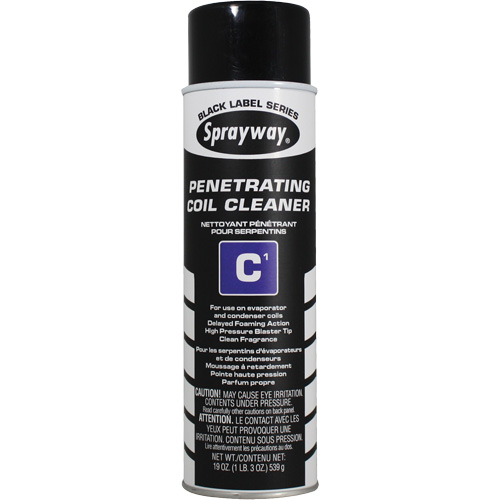 C1 Penetrating Coil Cleaner, 19 fl. oz., Aerosol Can Sécurité Médic