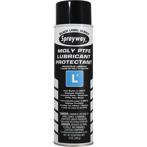 Lubrifiant protecteur au molybd&egrave;ne et PTFE L3, Canette a&eacute;rosol Sécurité Médic