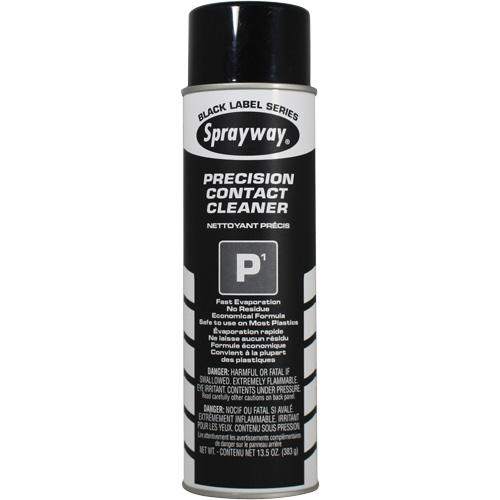 P1 Precision Contact Cleaner, Aerosol Can Sécurité Médic