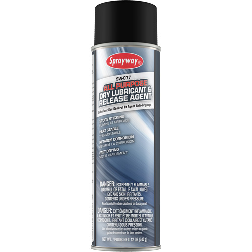Industrial Silicone Lubricant, Aerosol Can Sécurité Médic