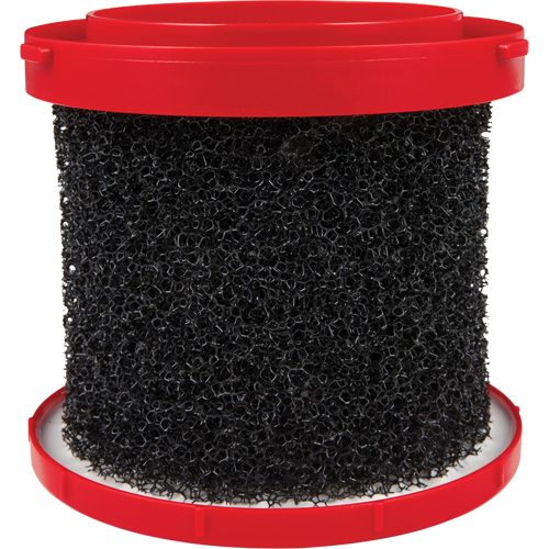 Wet Vacuum Filter, Foam, Fits 1.6 - 2.5 US gal. Sécurité Médic