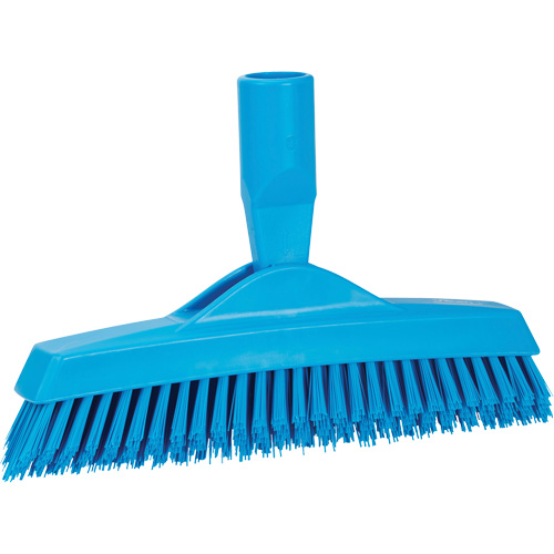 Grout Brush, Stiff Bristles, 9-1/4" Long, Blue Sécurité Médic