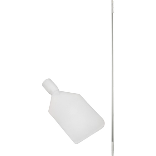 Grattoir &agrave; palette avec manche, Blanc, 4-1/3" la x 59" lo Sécurité Médic