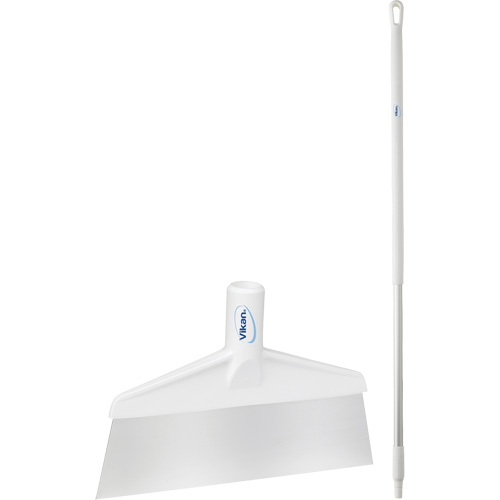 Grattoir &agrave; plancher avec manche, Blanc, 9-3/5" la x 55-9/10" lo Sécurité Médic