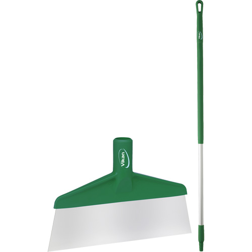 Grattoir &agrave; plancher avec manche, Vert, 9-3/5" la x 55-9/10" lo Sécurité Médic