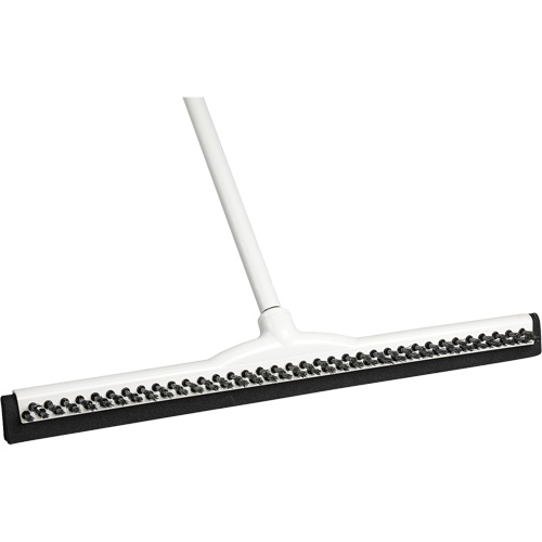 Raclette &agrave; planchers en mousse de caoutchouc Push-N-Scrub, 18", Lame Droit Sécurité Médic