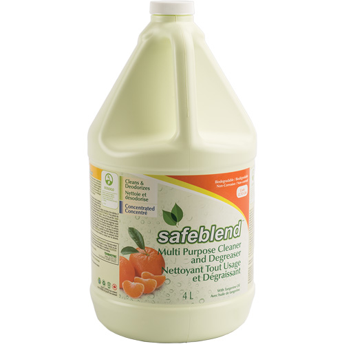 Tangerine Oil Multi-Purpose Cleaner, 4 L, Jug Sécurité Médic