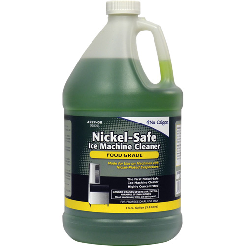 Nickel-Safe Ice Machine Cleaner, 1 gal., Jug Sécurité Médic