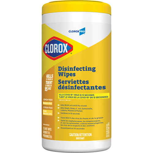 Disinfecting Wipes, 75 Count Sécurité Médic