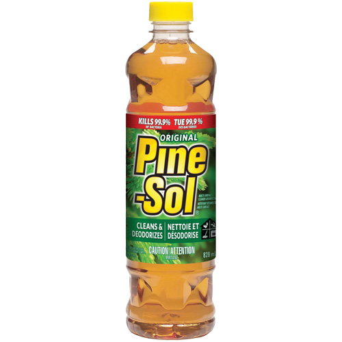 Nettoyant d&eacute;sinfectant tout usage Pine Sol, 828 ml, Bouteille Sécurité Médic