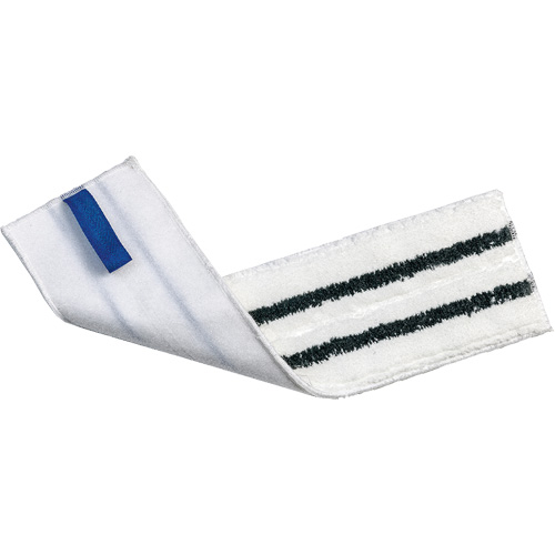 Tampon vadrouille &agrave; laver, R&eacute;cureur, Microfibre, 4-1/2" x 18" Sécurité Médic