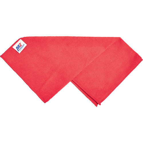 Chiffon de nettoyage, Microfibre, Rouge Sécurité Médic