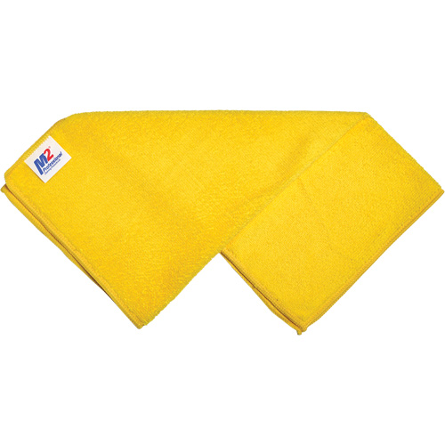 Chiffon de nettoyage, Microfibre, Jaune Sécurité Médic