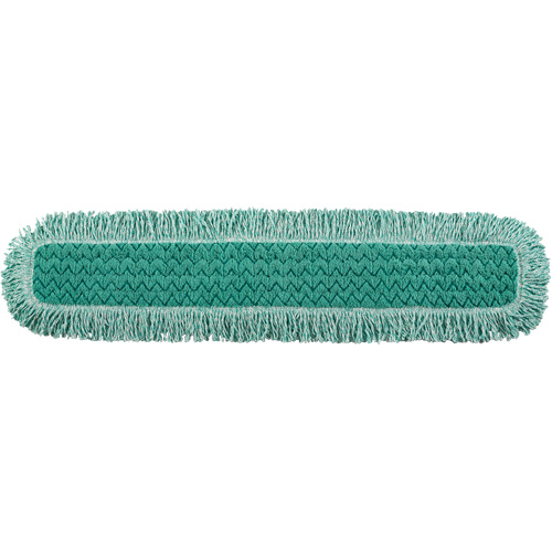 Tampon avec frange pour vadrouille &agrave; &eacute;pousseter Hygen, Style Boucles et crochets, Microfibre, 40" lo x 9" la Sécurité Médic