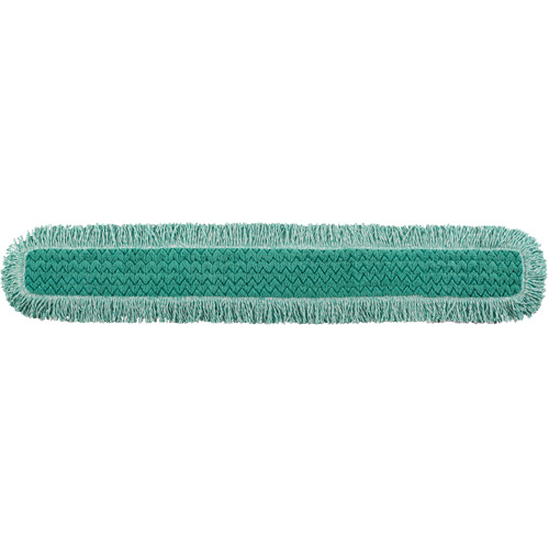 Tampon avec frange pour vadrouille &agrave; &eacute;pousseter Hygen, Style Boucles et crochets, Microfibre, 52" lo x 9" la Sécurité Médic