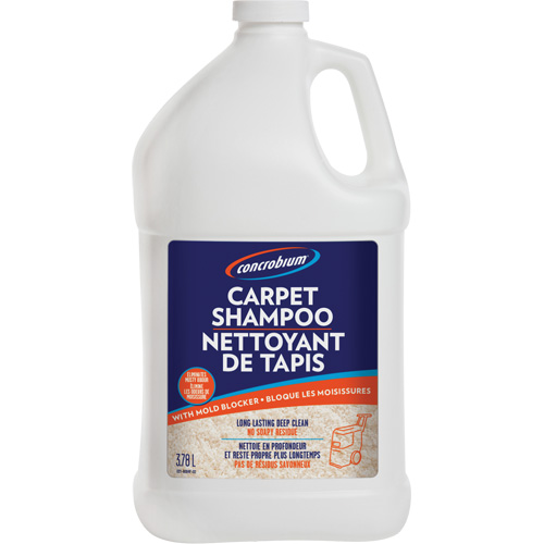Shampooing pour tapis Concrobium, 3,78 L, Cruche Sécurité Médic