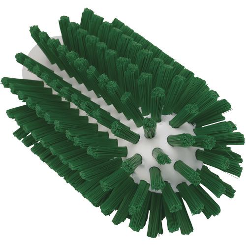 2.5" Brush, Stiff Bristles, 5-3/5" Long, Green Sécurité Médic