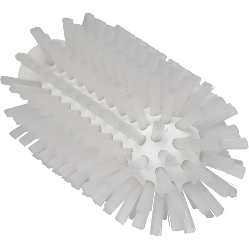 Brosse de 2,5", Soies Ferme, Longueur de 5-3/5", Blanc Sécurité Médic