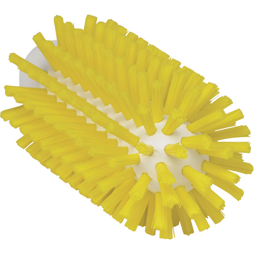 2.5" Brush, Stiff Bristles, 5-3/5" Long, Yellow Sécurité Médic